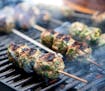 Meatballs cook through quickly on the grill and develop a smoky taste. (Mariah Tauger/Los Angeles Times/TNS) ORG XMIT: 1359223