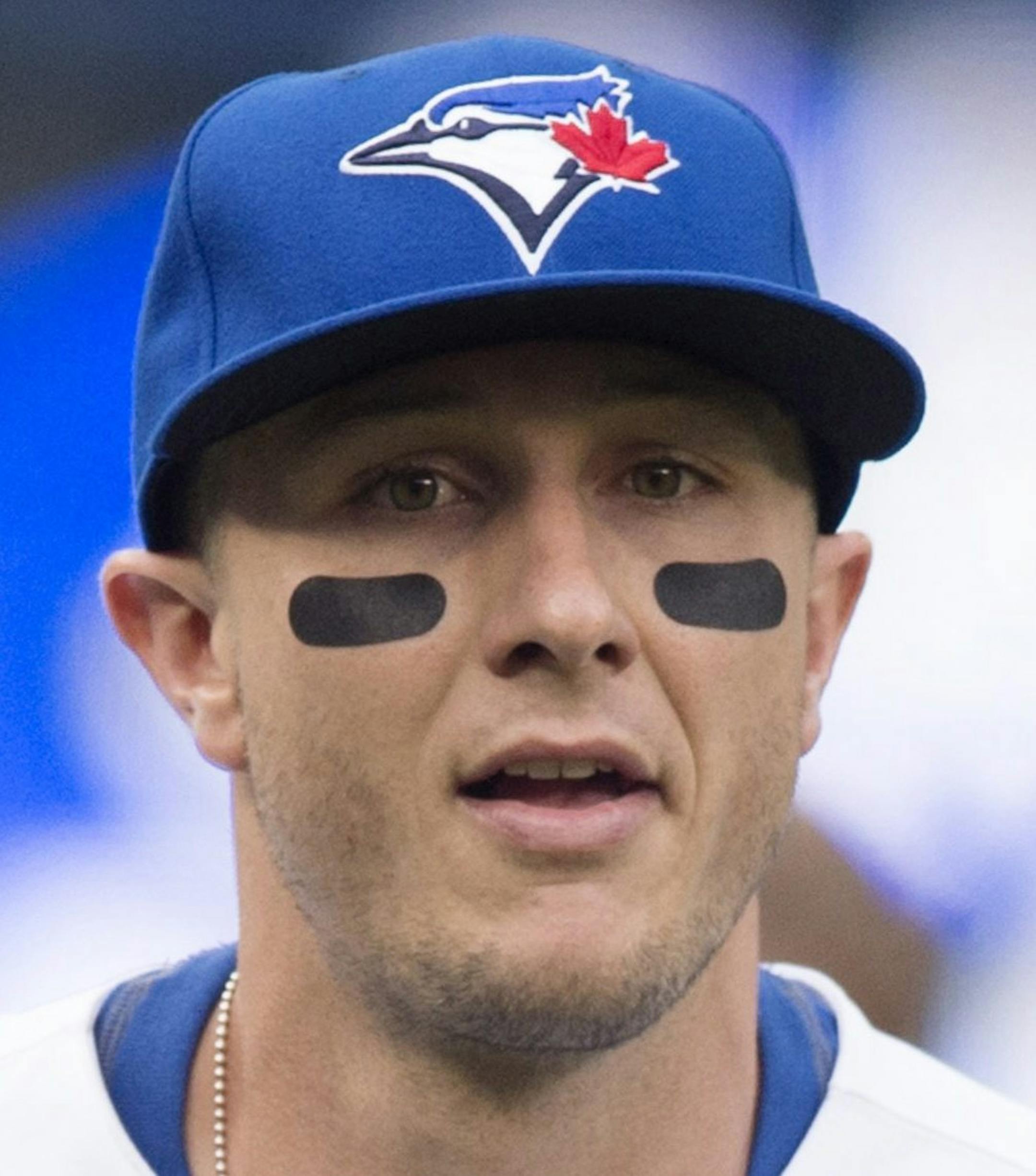 Toronto Blue Jays' Troy Tulowitzki warms up before a baseball game against the Philadelphia Phillies, Wednesday, July 29, 2015, in Toronto. (Darren Calabrese/The Canadian Press via AP) MANDATORY CREDIT ORG XMIT: MIN2015080318325436