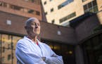 Dr. Michael Joyner poses for a photo in the courtyard of Mayo Clinic Hospital, Saint Marys Campus in Rochester. ] LEILA NAVIDI &#xef; leila.navidi@sta