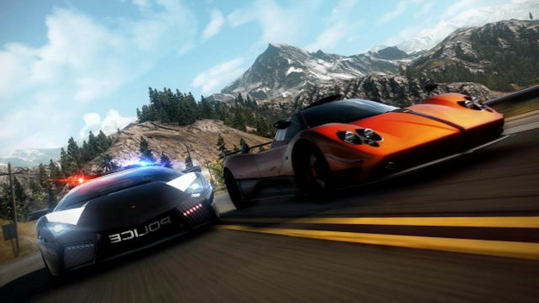"The race is on in Need for Speed: Hot Pursuit," a new game for Xbox 360, PlayStation 3, Wii and PC.