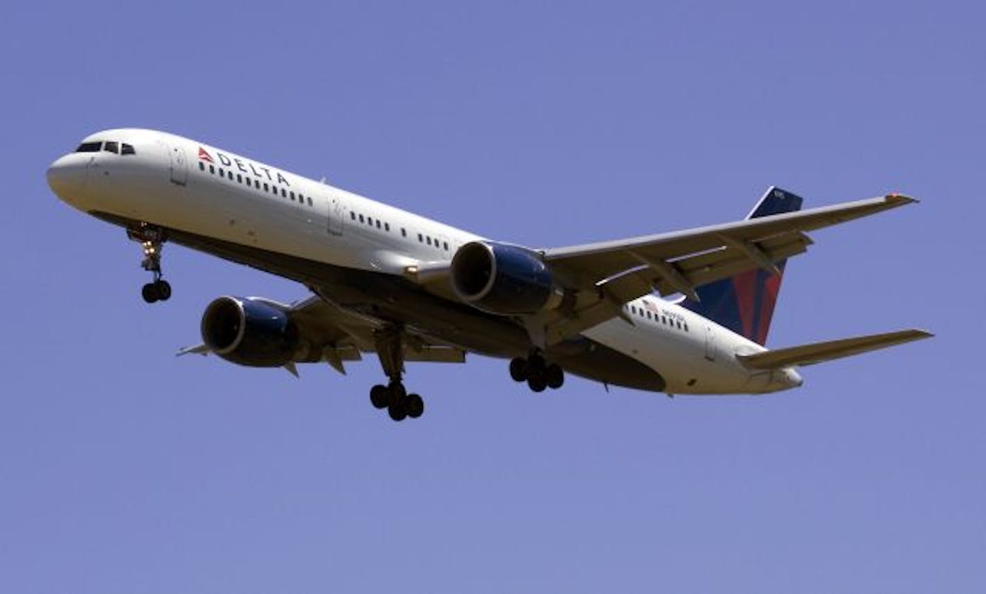 A Delta Airlines plane