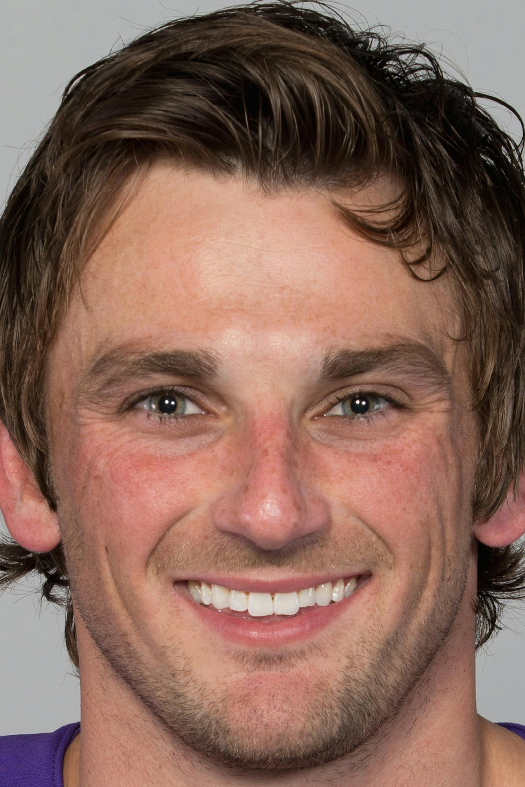 This is a 2013 photo of Blair Walsh of the Minnesota Vikings NFL football team. This image reflects the Minnesota Vikings active roster as of Thursday, June 6, 2013 when this image was taken. (AP Photo) ORG XMIT: NFLHS13