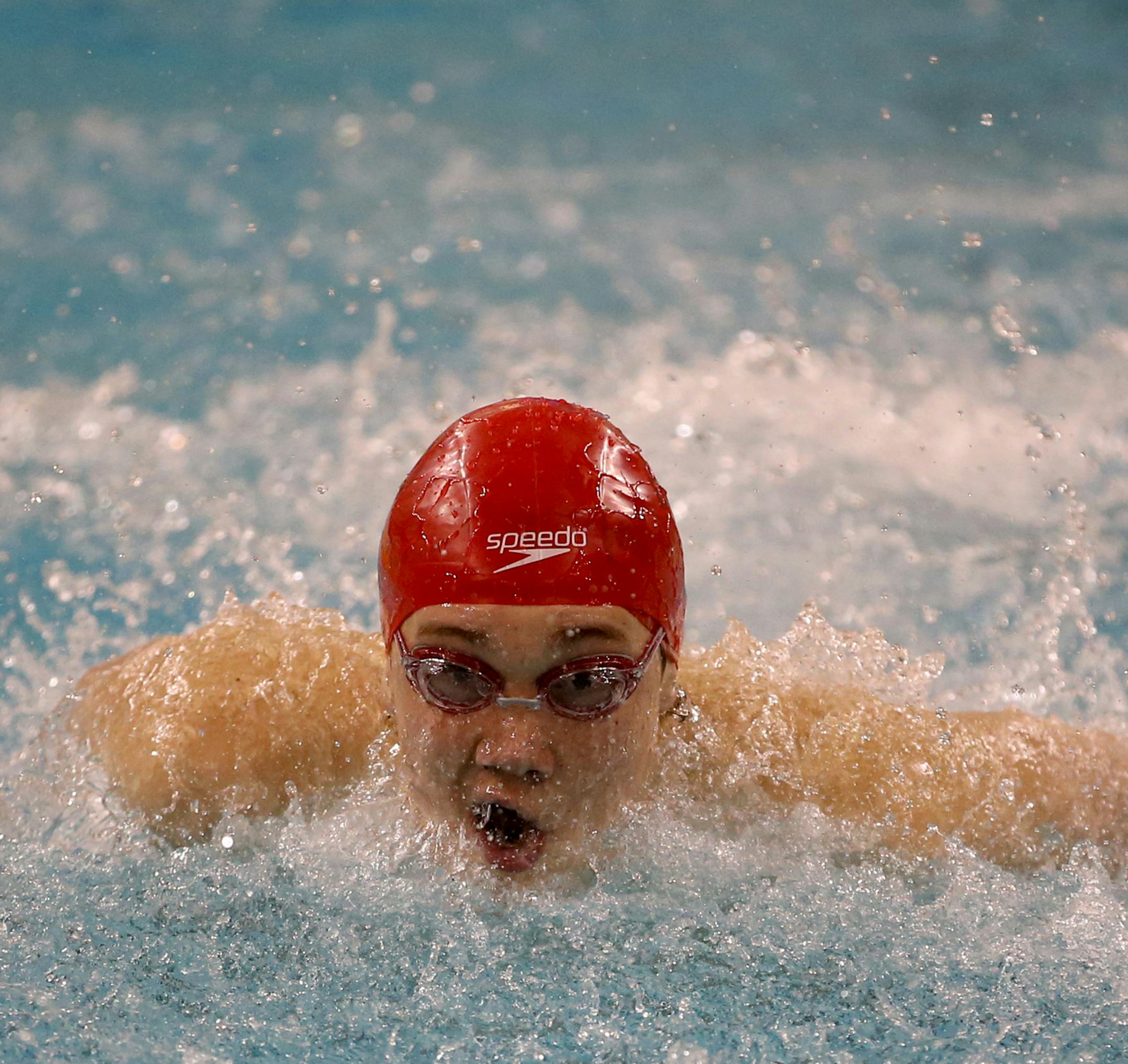 Eden Prairie senior Griffin Back took first in the 200 individual medley and second in the 100 breaststroke at last year's Class 2A meet.