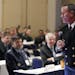 2012: Commander of the U.S. Special Operations Command, Navy Adm. Bill McRaven, speaks at a National Defense Industrial Association gathering in Washi