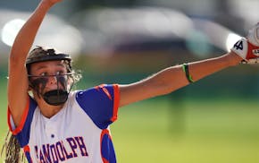 Randolph's Carter Raymond faced the biggest test of her Metro Player of the Year season near the end.