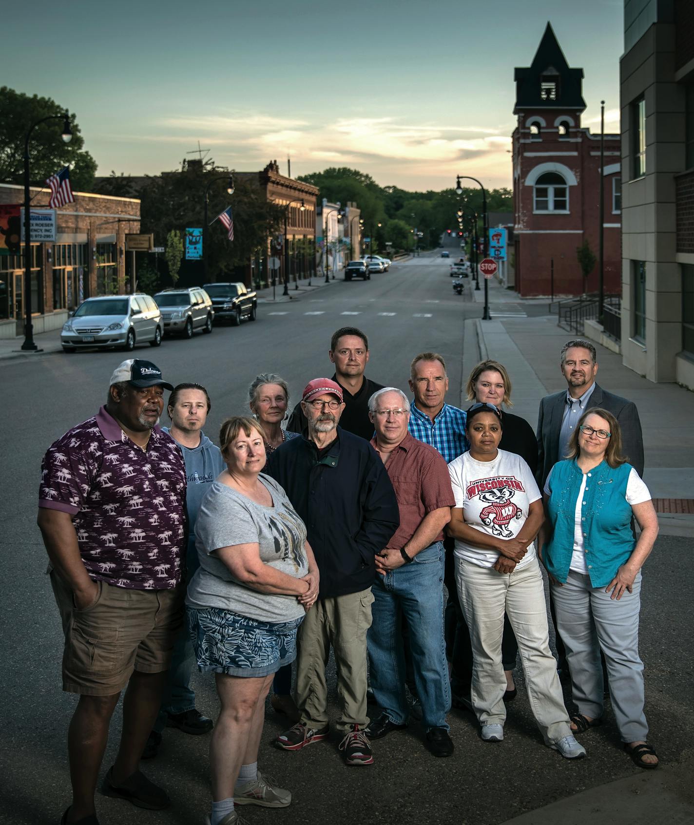 Delano Mayor Dale Graunke (back row, 3rd from right) with members of the community that have taken on the task of changing hearts and minds.