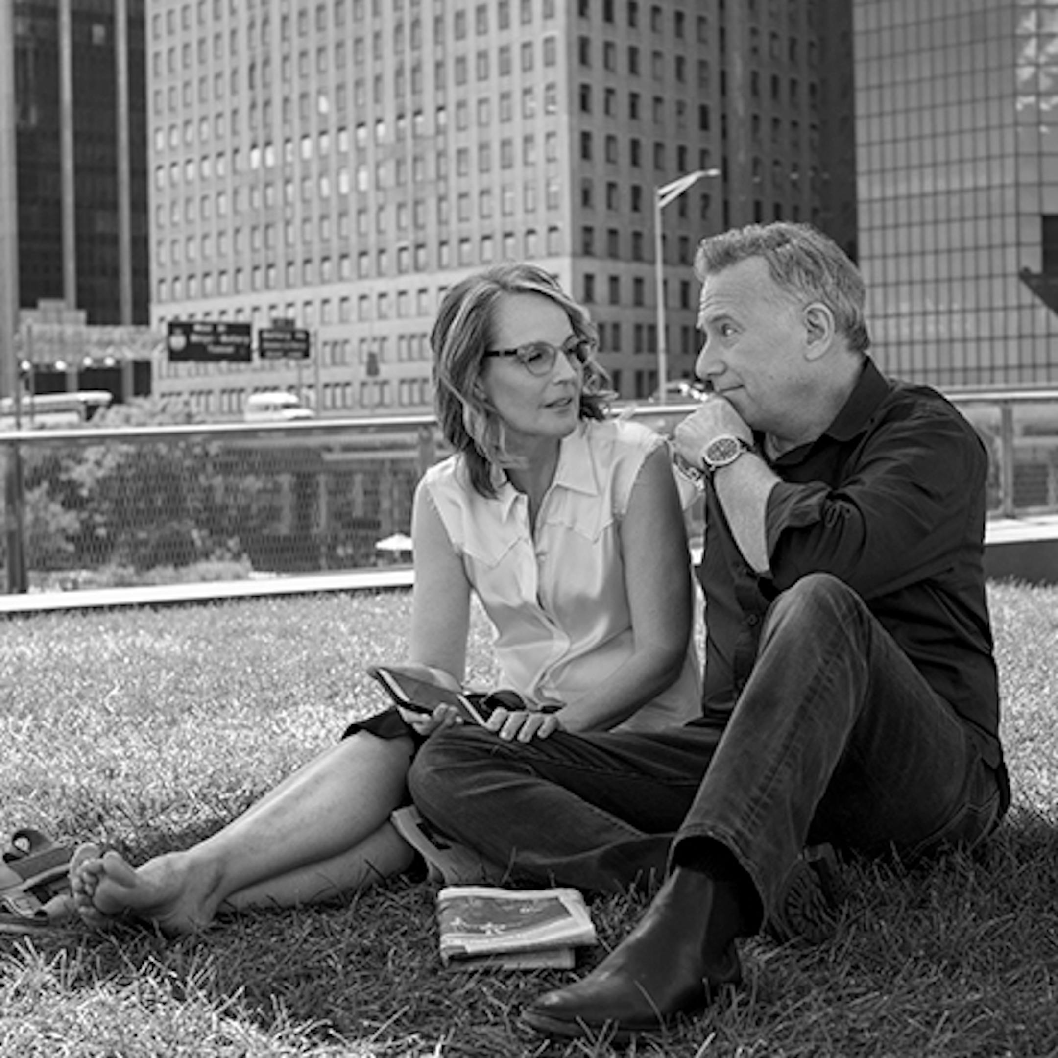 Helen Hunt and Paul Reiser in "Mad About You."