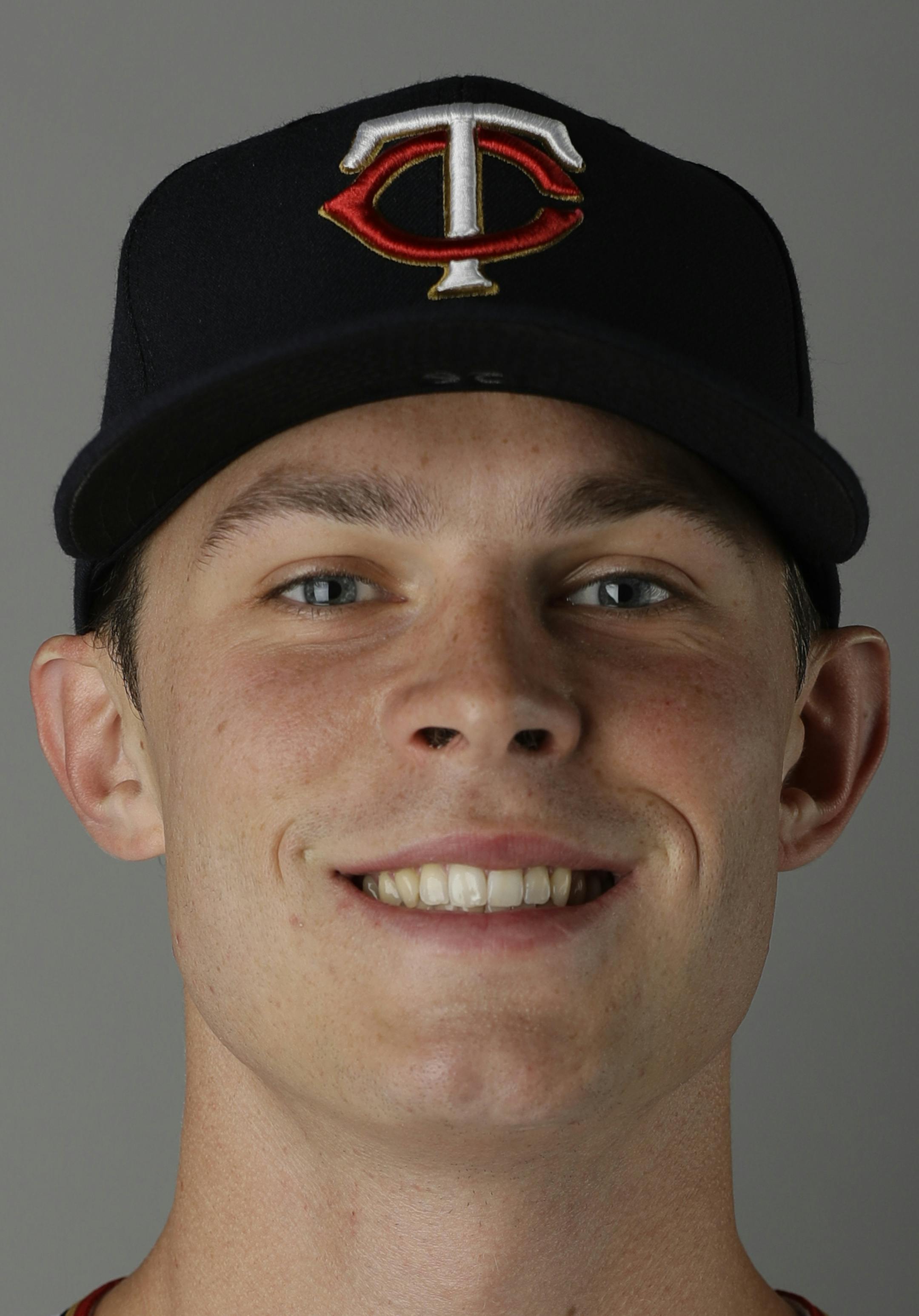 This is a 2017 photo of Max Kepler of the Minnesota Twins baseball team. This image reflects the 2017 active roster as of Thursday, Feb. 23, 2017 when this image was taken. (AP Photo/David Goldman) ORG XMIT: FLDG101