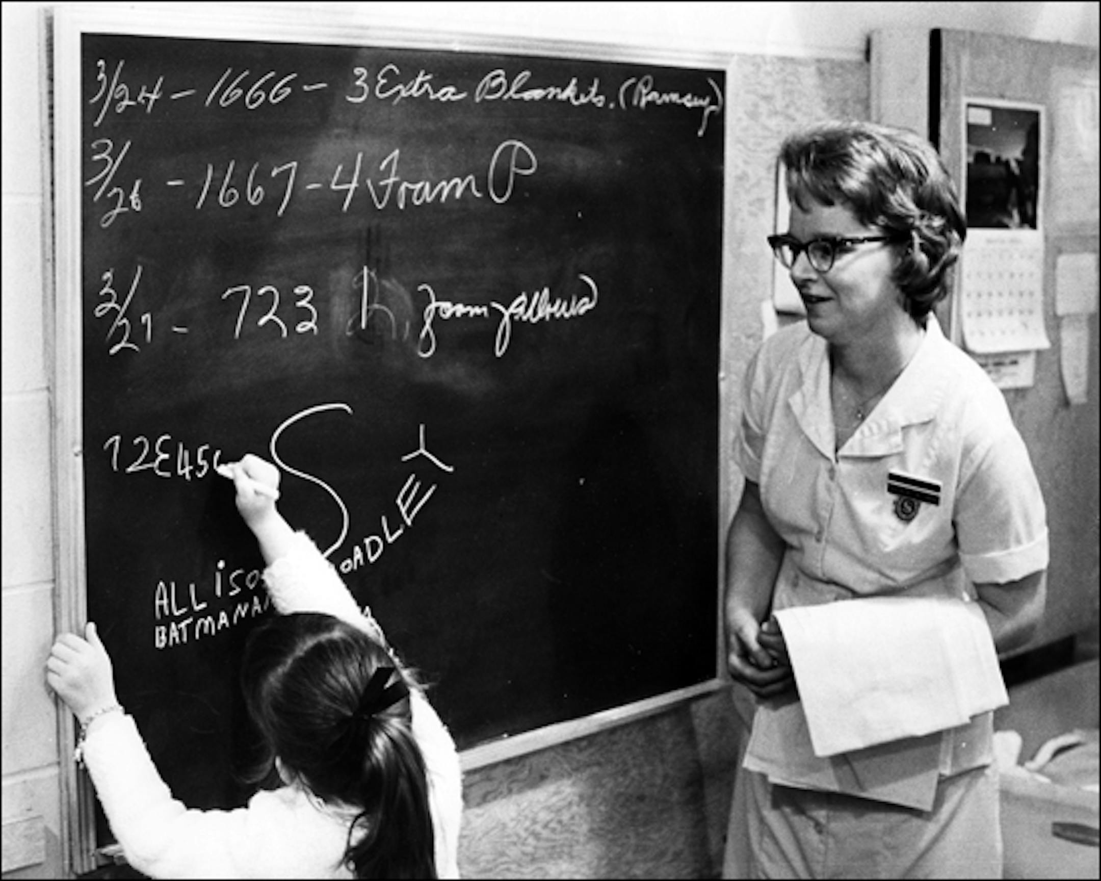 Allison at the Sheraton-Ritz, Minneapolis, 1966