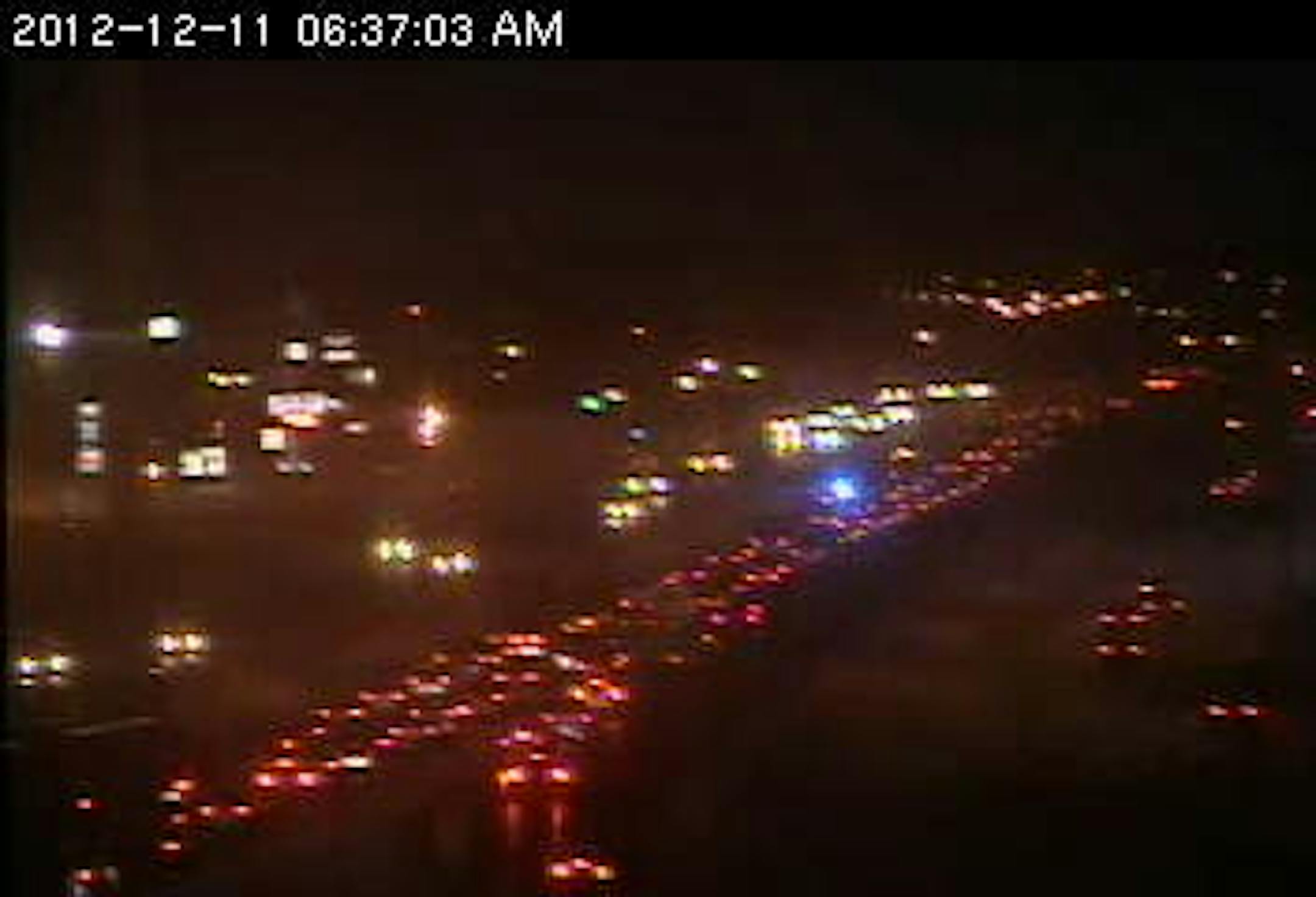 I-94 at Carmichael Road in Hudson, Wis.