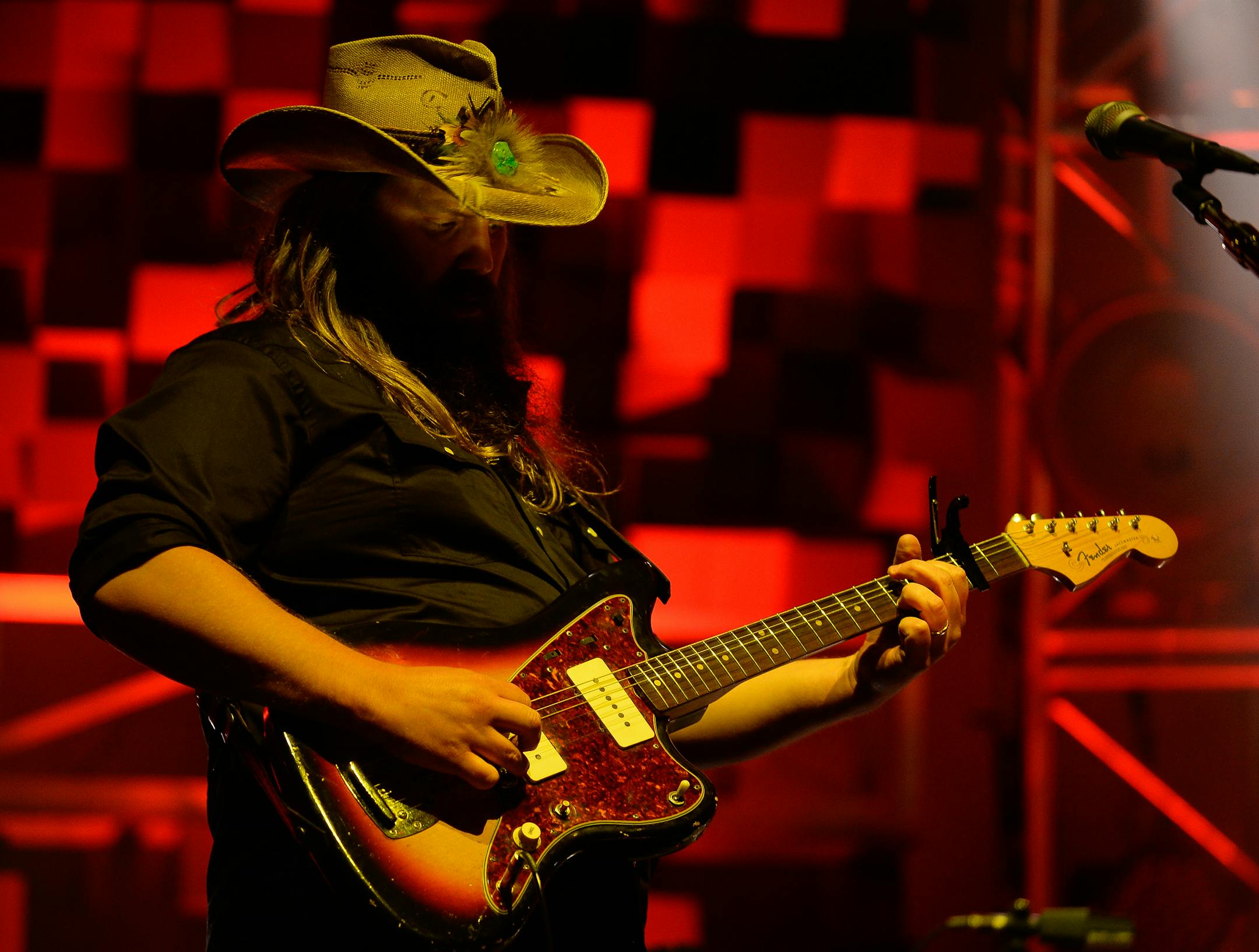 Chris Stapleton performed Saturday night at Xcel Energy Center.