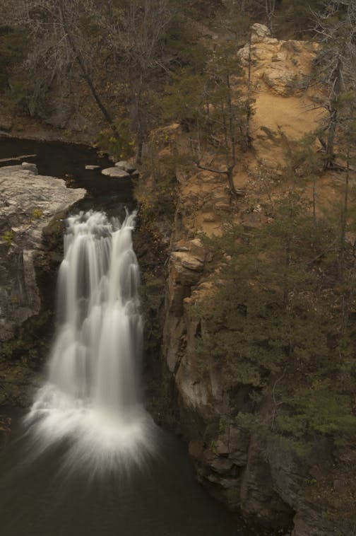 The Redwood River flows through Alexander Ramsey Park in Redwood Falls, Minnesota's largest municipal park.