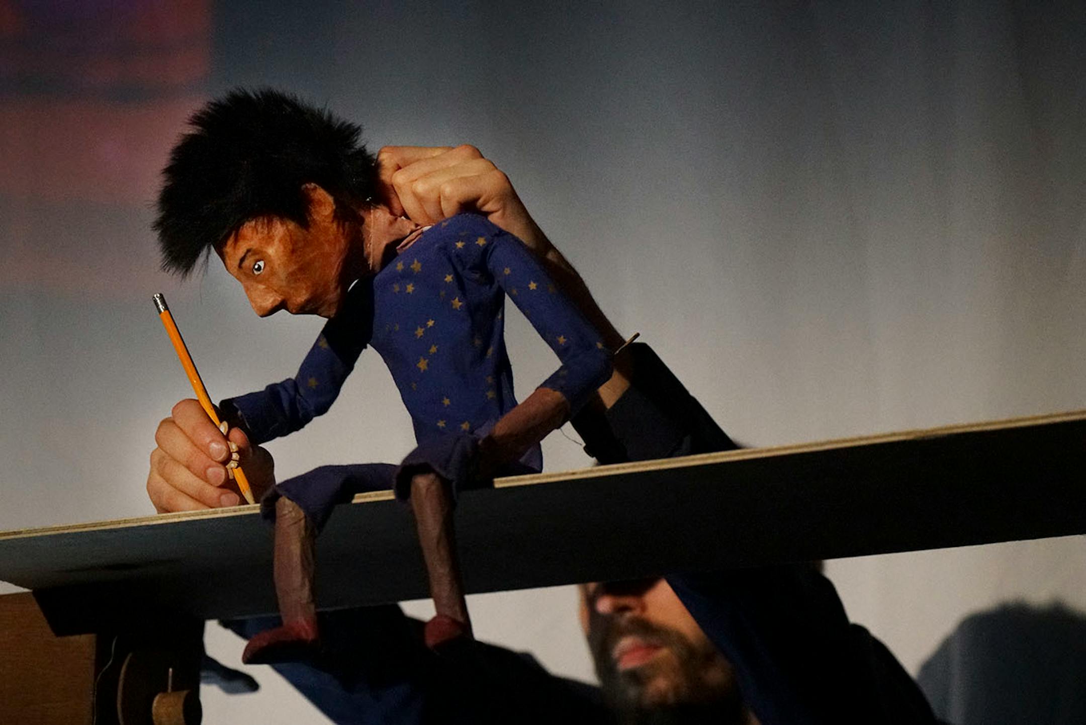 "Make Believe Neighborhood," which is about the life of Mr Rogers and also about the people who are revitalizing the Phillips neighborhood in south Minneapolis, is the biggest show in many years for In the Heart of the Beast Puppet and Mask Theatre.