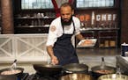 Justin Sutherland competes on 'Top Chef' --