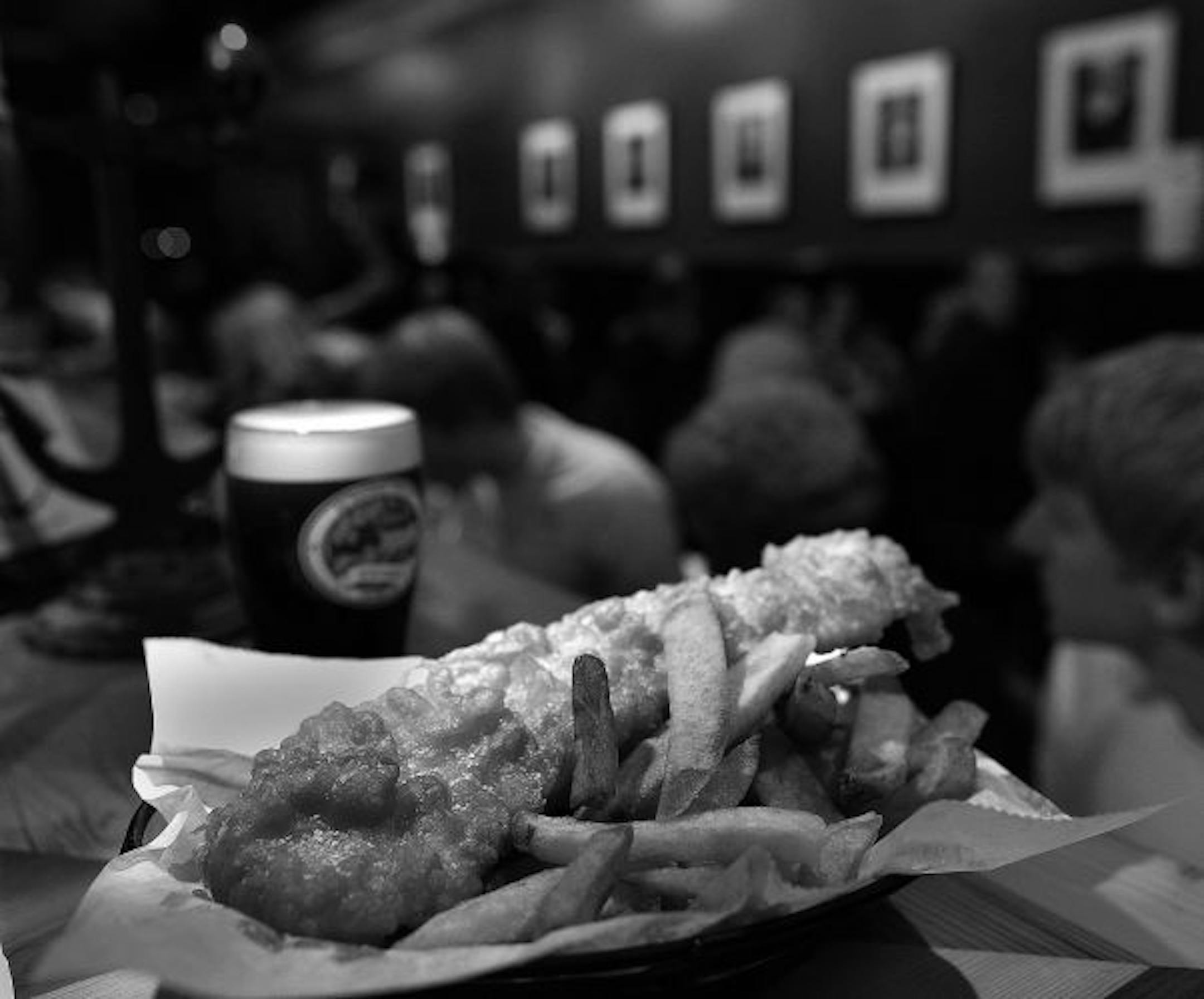 The signature dish at Anchor Fish & Chips