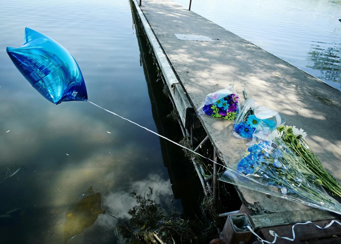 Ahmed Ashi, 11 drowned along with childhood friend Idris Hussein,11, at nearby Foot Lake near the dock. [ Richard Tsong-Taatarii/rtsong-taatarii@startribune.com