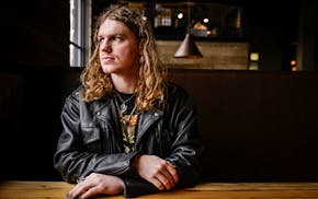 Dakota Adams poses for a photograph during an interview, Feb. 21, 2024, in Kalispell, Montana.