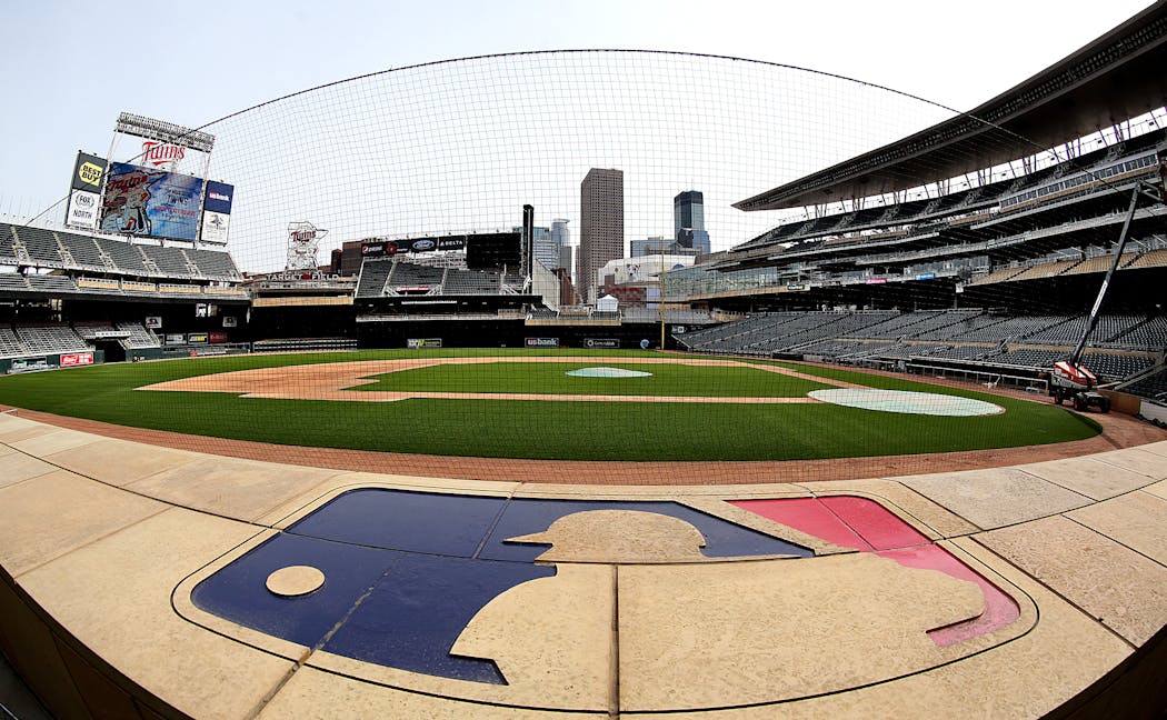 An enhanced protective netting was installed at Target Field in 2016