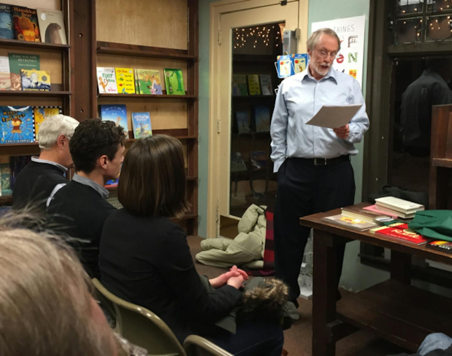 Charles Baxter at Micawber's Books