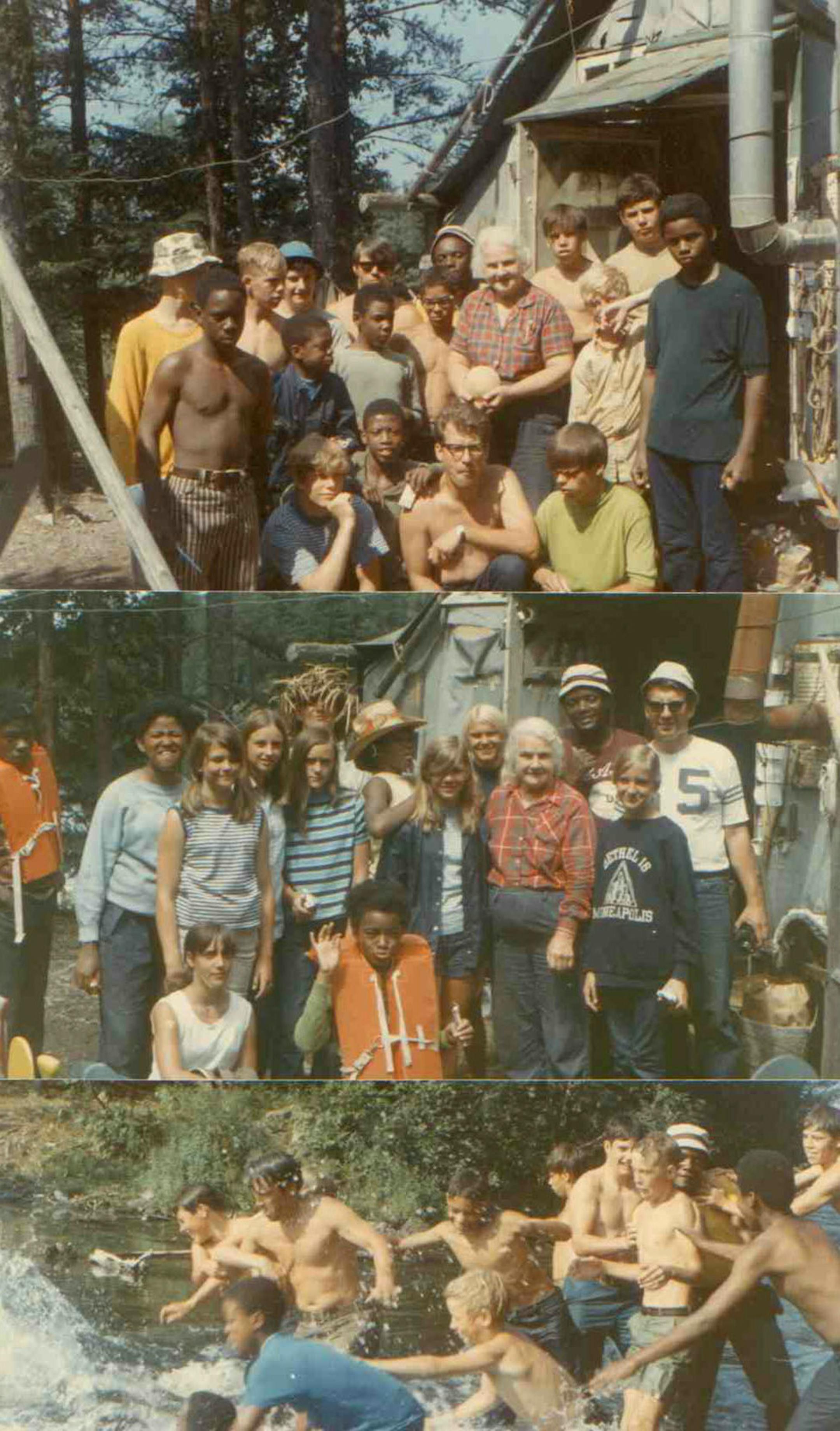 Images from Urban Ventures canoe trips in the Boundary Waters Canoe Area Wilderness.