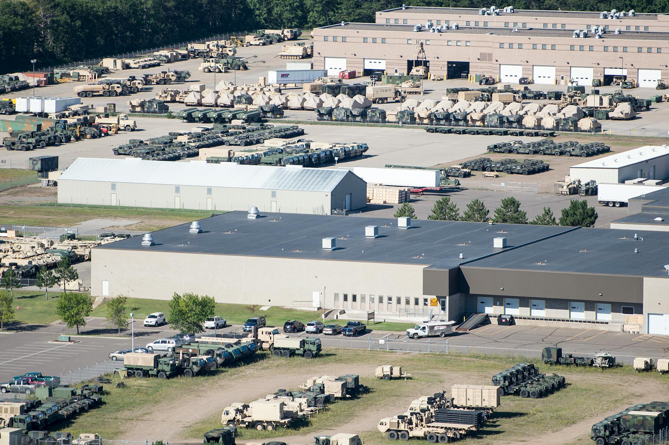 Camp Ripley from the air.  ]   Aaron Lavinsky ¥ aaron.lavinsky@startribune.com   The National Guard held an interagency exercise, "Vigilant Guard" to simulate a disaster in northern Minnesota and test preparedness on Tuesday, August 25, 2015.