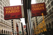 A Wells Fargo bank branch in New York City.