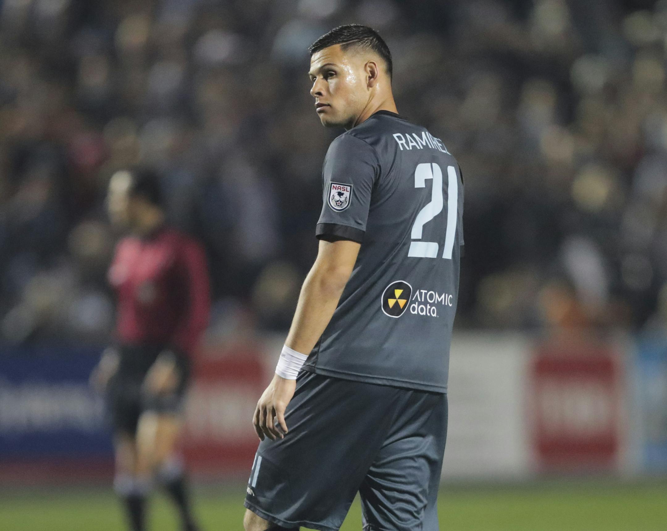 Chris Ramirez, 21, scored the go ahead goal for the Minnesota United FC. Photo courtesy of Minnesota United FC.