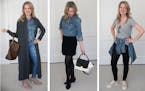 Edina resident Suzette Schermer showed off different outfits using her capsule wardrobe.