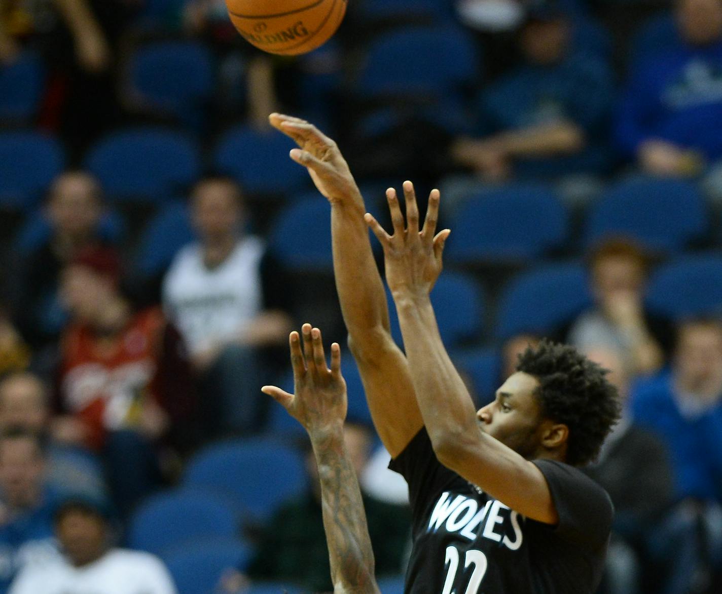 Minnesota Timberwolves guard Andrew Wiggins