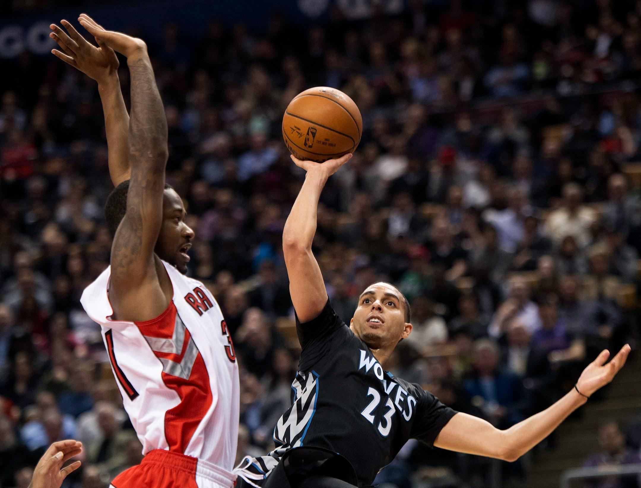 The Timberwolves lost yet another player to the injured list on Monday when they played at Utah without starting shooting guard Kevin Martin and his ailing hamstring.