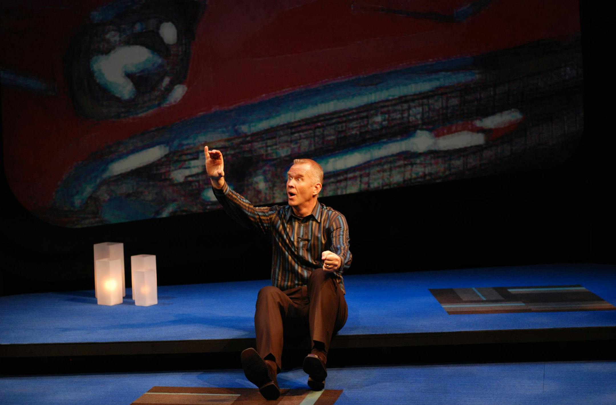 Credit Naomi Pierre Bob Stromberg stars in "That Wonder Boy" at Music Box Theatre. ORG XMIT: 82ApDfYlFS0MxZljYPq3