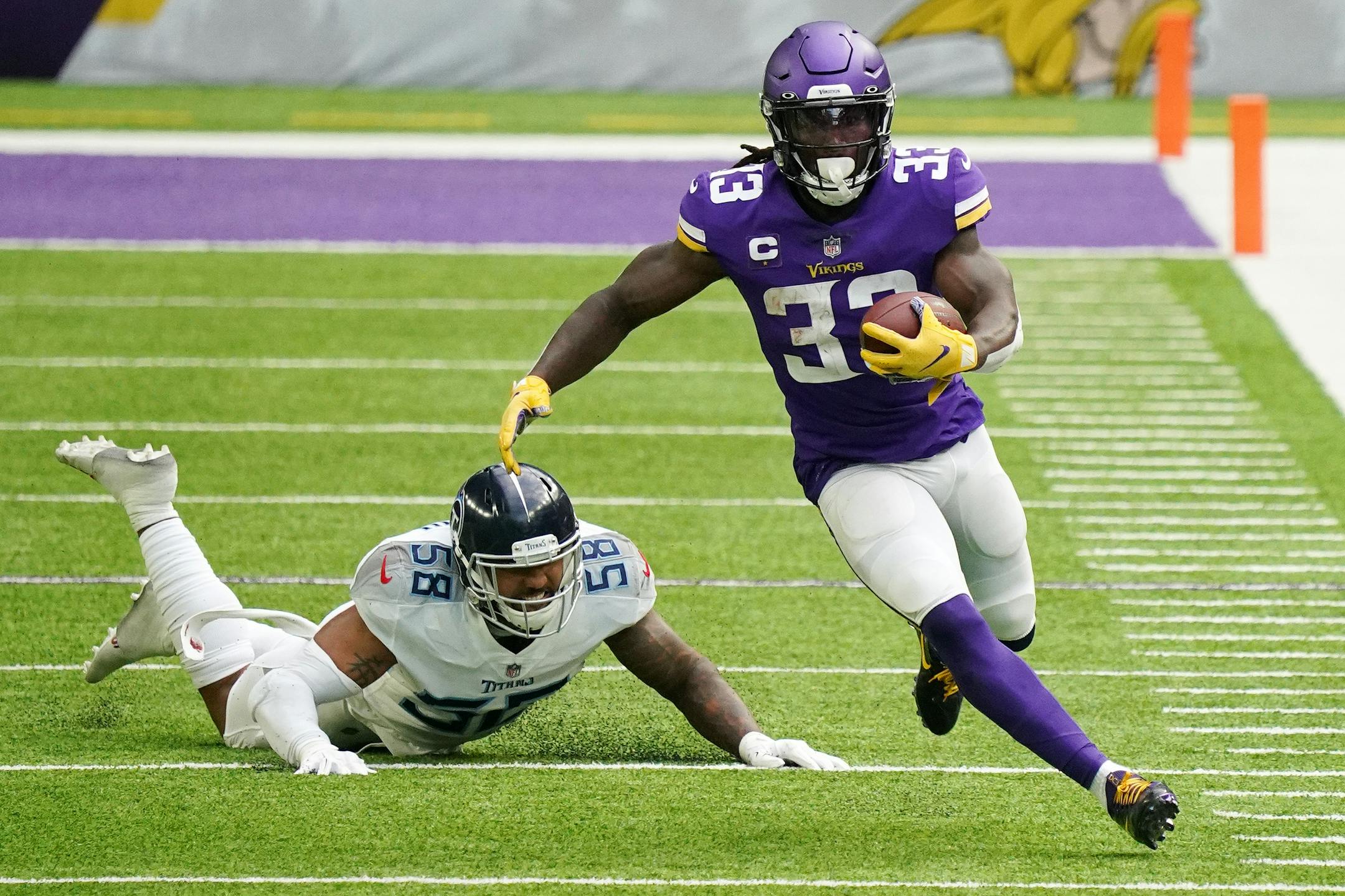 Vikings running back Dalvin Cook