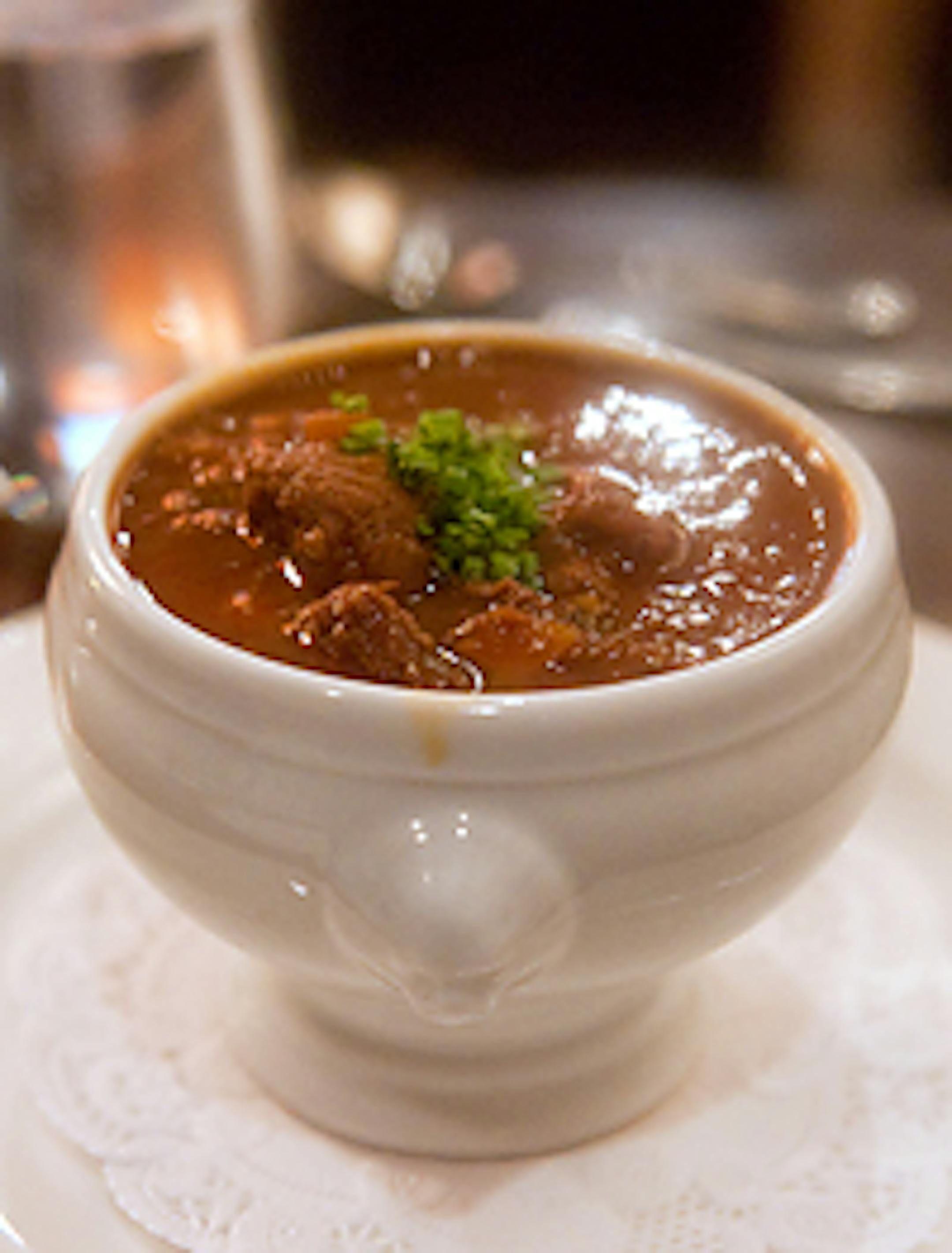 Elk goulash