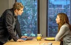 Max Irons (left) and Katherine Cunningham costar in the Audience Network's "Condor," premiering June 6. Irons plays a young CIA analyst battling an un