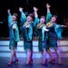 Kelsey Angel Baehrens, Morgan Kempton, Audrey Mojica, Suzie Juul play the trailblazing Kim Loo Sisters in the musical "Blended 和 (Harmony)" at St. P