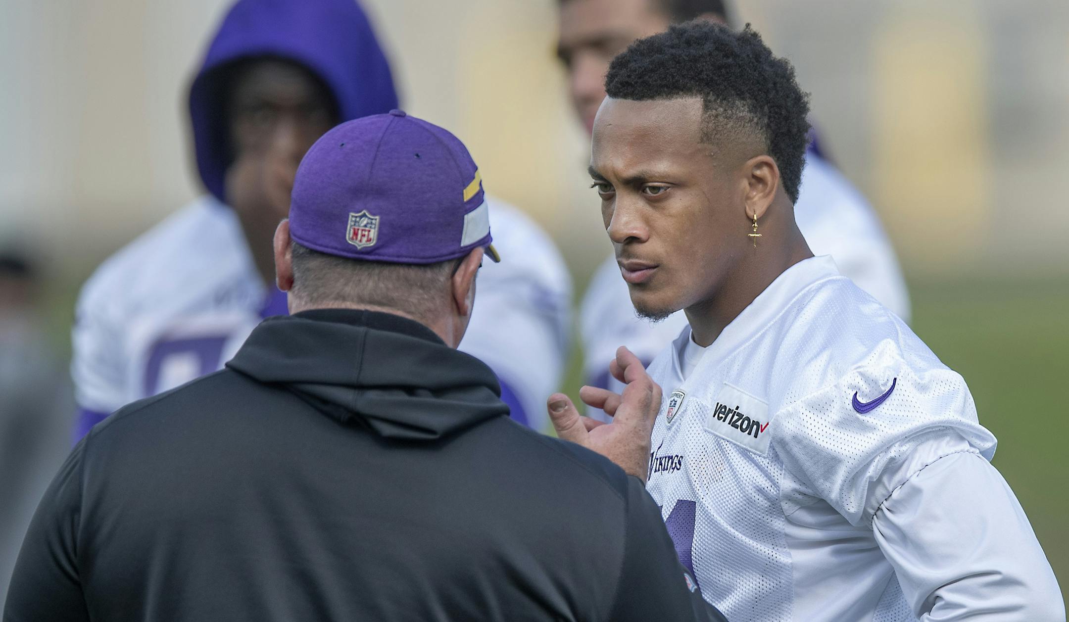 Minnesota Vikings Mike Hughes took to the field for a walk-thru during the first full day of practice at Vikings training camp at the TCO Performance Center, Friday, July 26, 2019 in Eagan, MN. ] ELIZABETH FLORES • liz.flores@startribune.com