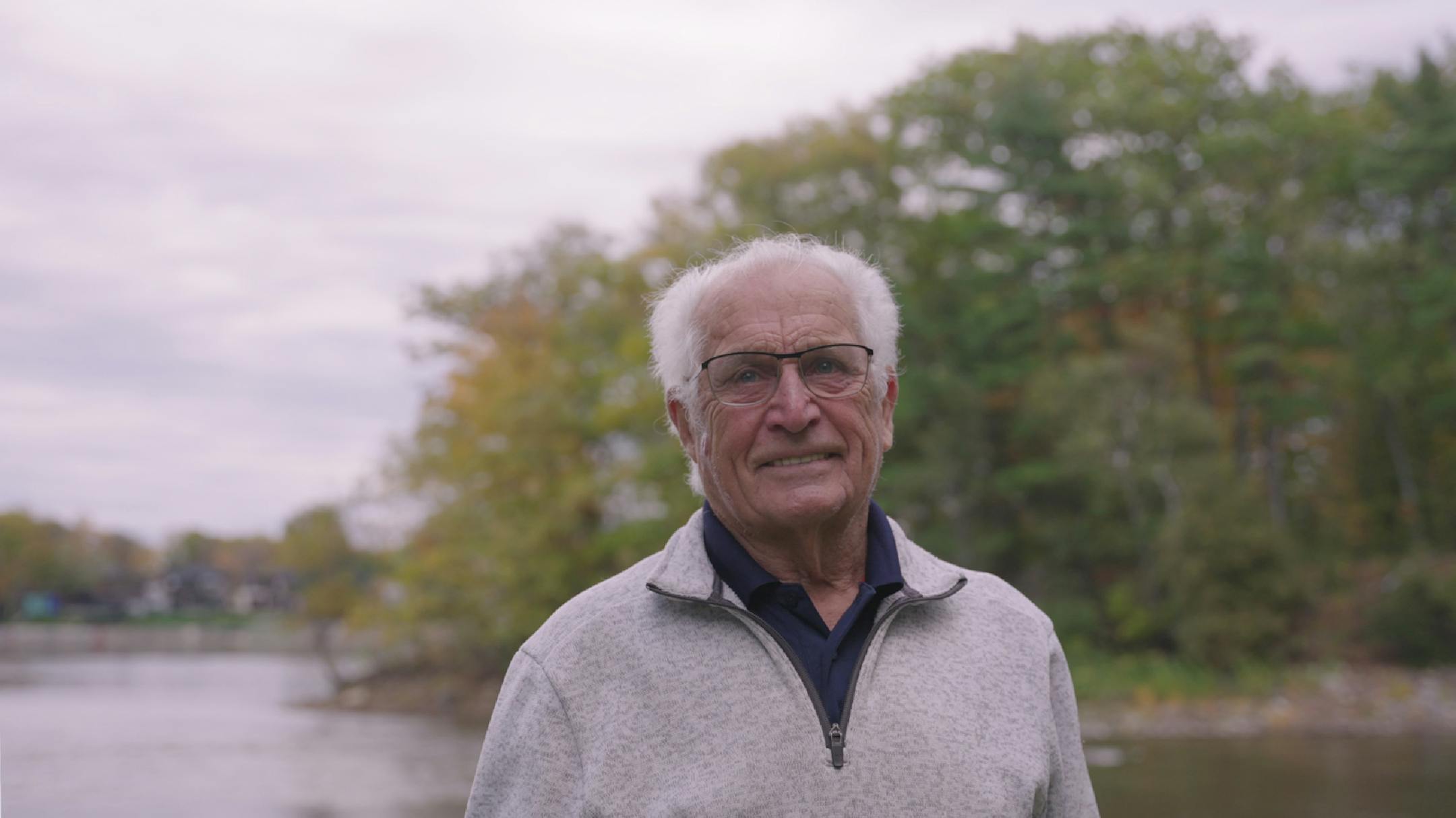 Thor Vikstr'm, 93, recently donated an island in Quebec that he has owned since the late 1960s to the Nature Conservancy of Canada. MUST CREDIT: Photo by Ralph Samson