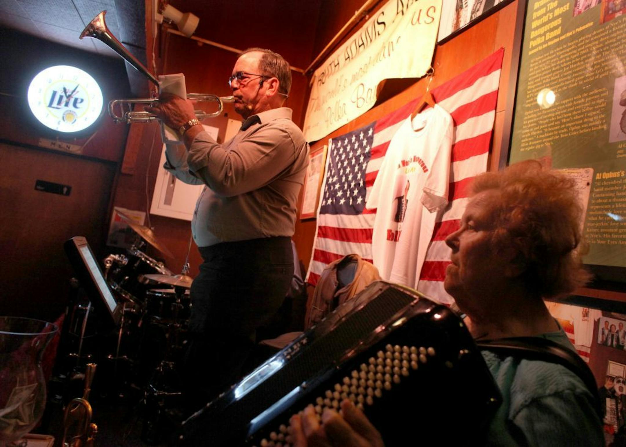 Nye�s Bar is the home of the Ruth Adams and the World's Most Dangerous Polka Band.