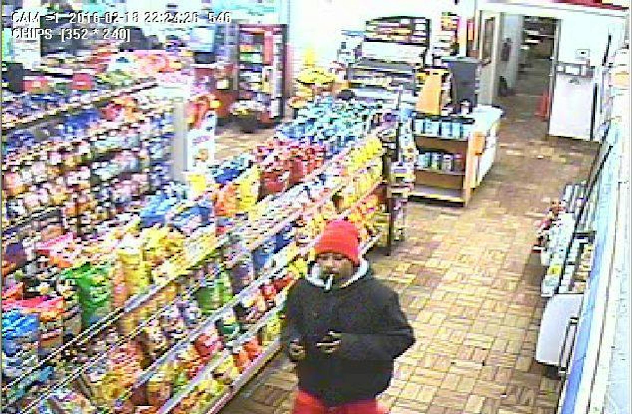 Police are looking for this man, who is suspected of attacking an elderly man Thursday night.