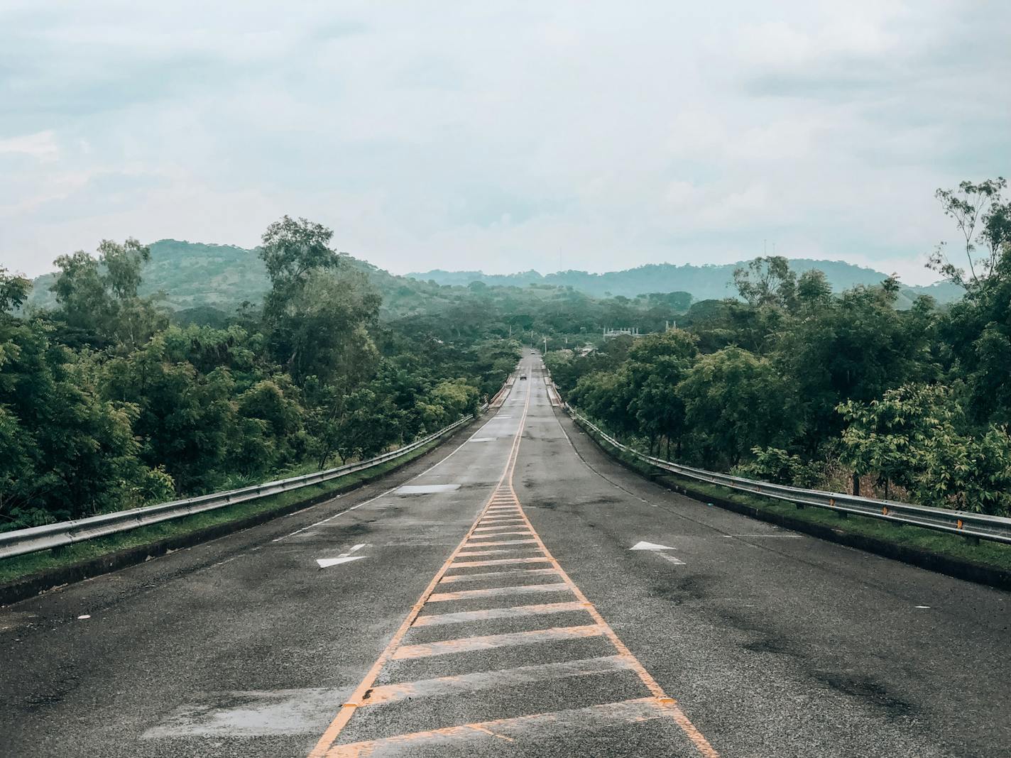 The landscape of northern El Salvador.