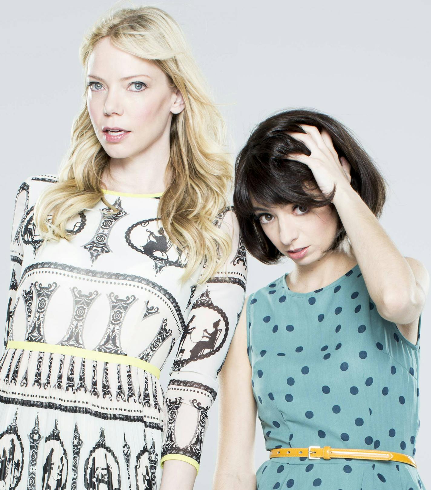 Garfunkel and Oates - Season 1 (L to R) Riki Lindhome and Kate Micucci Photo Credit:Kyle Christy/IFC