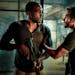 (from left) Will Sharp (Yahya Abdul-Mateen II) and Danny Sharp (Jake Gyllenhaal) in Ambulance, directed by Michael Bay.