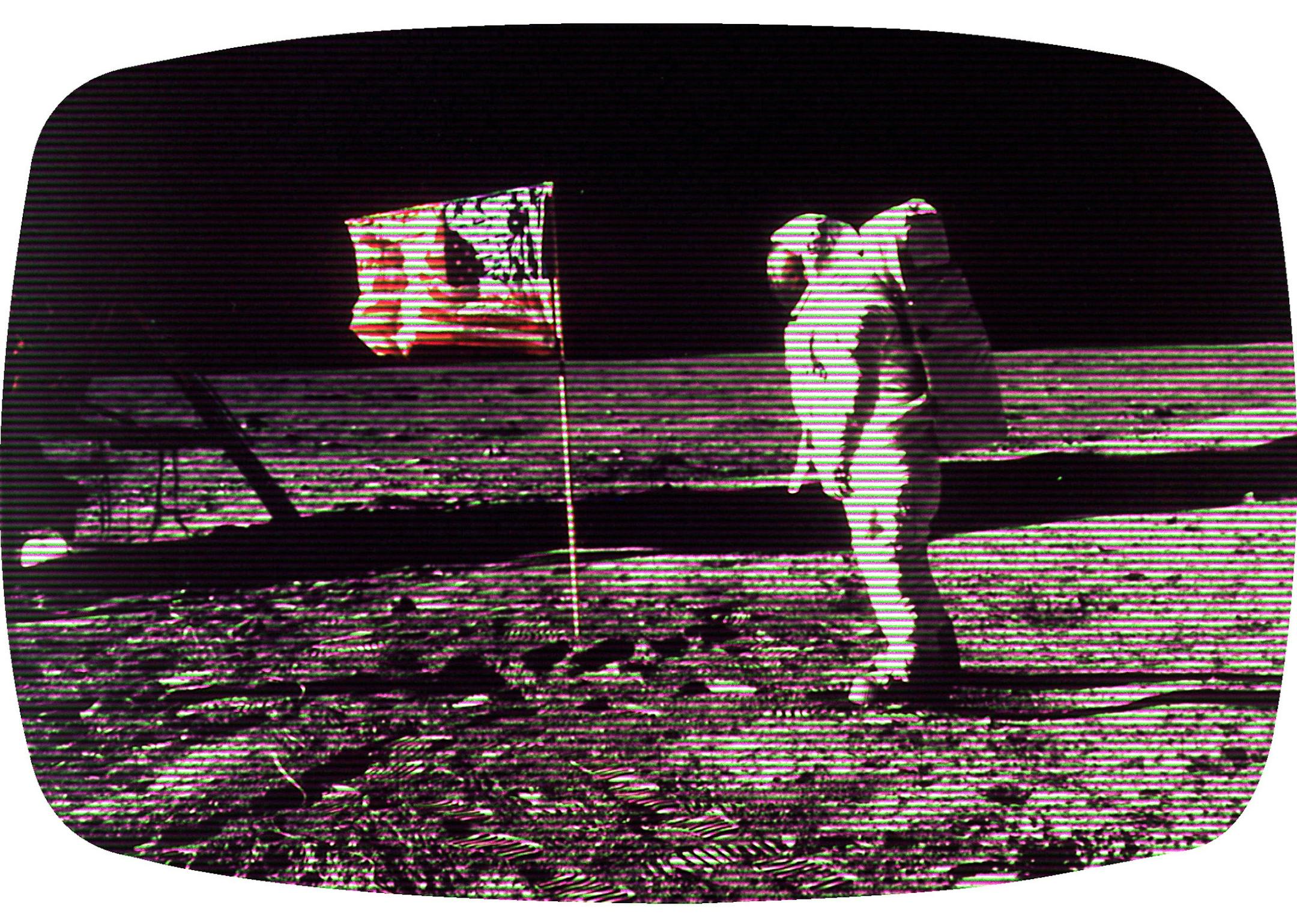 STAR TRIBUNE PHOTO ILLUSTRATION FILE - In this image provided by NASA, astronaut Buzz Aldrin poses for a photograph beside the U.S. flag deployed on the moon during the Apollo 11 mission on July 20, 1969. A new poll shows most Americans prefer focusing on potential asteroid impacts over a return to the moon. The survey by The Associated Press and the NORC Center for Public Affairs Research was released Thursday, June 20, one month before the 50th anniversary of Neil Armstrong and Aldrin&#x2019;s