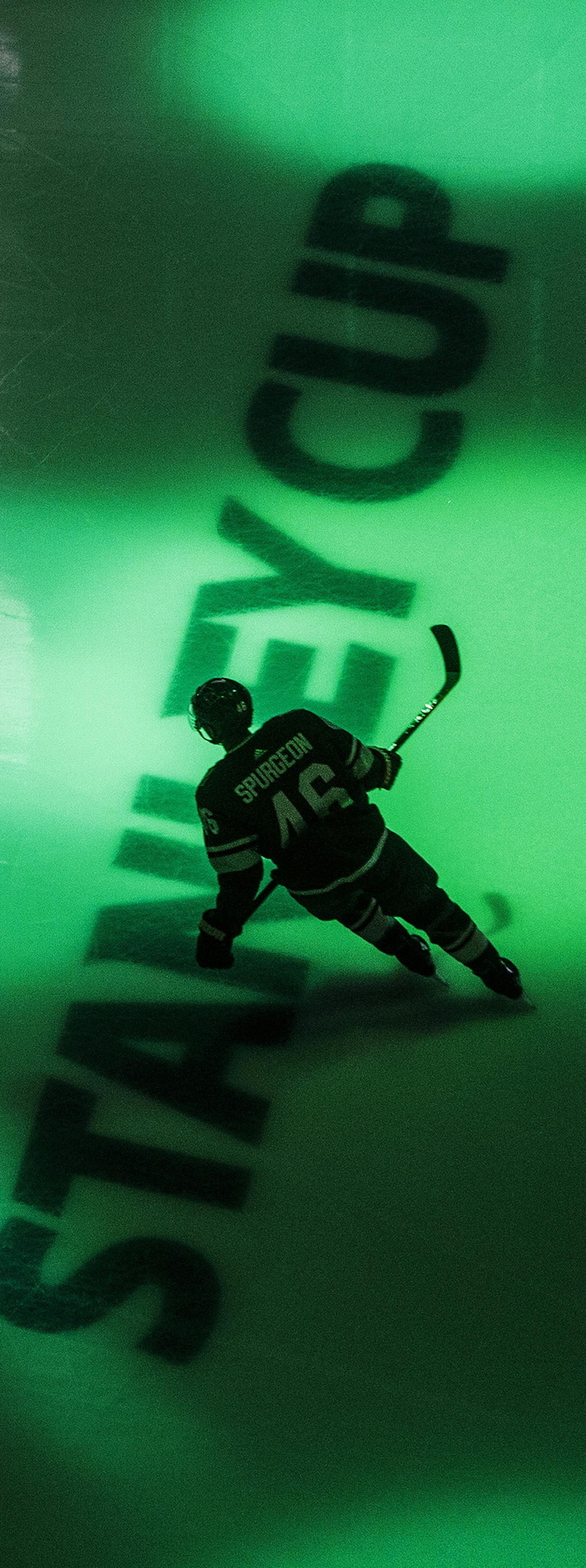 Minnesota Wild's Jared Spurgeon (46) skates during pre game before taking on the Colorado Avalanche during NHL exhibition game action in Edmonton, on Wednesday July 29, 2020. (Jason Franson/The Canadian Press via AP)