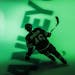 Minnesota Wild's Jared Spurgeon (46) skates during pre game before taking on the Colorado Avalanche during NHL exhibition game action in Edmonton, on 