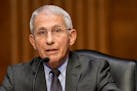 Dr. Anthony Fauci, director of the National Institute of Allergy and Infectious Diseases, on May 11, 2021. (Greg Nash/Pool/AFP via Getty Images/TNS) O