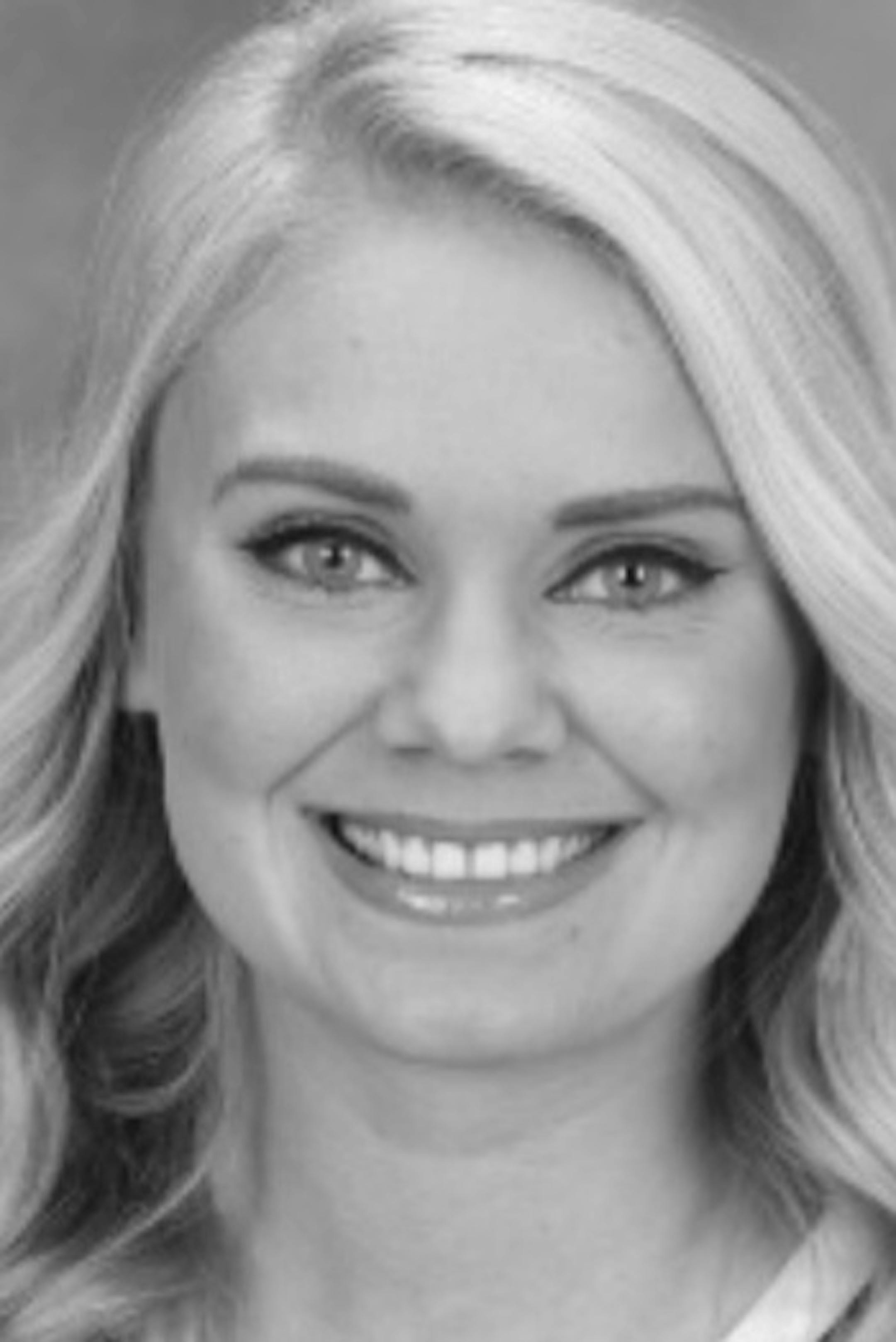 Carlie Wagner Gophers women's basketball 2015-16. In black and white because it was pulled from the Gophers media guide.