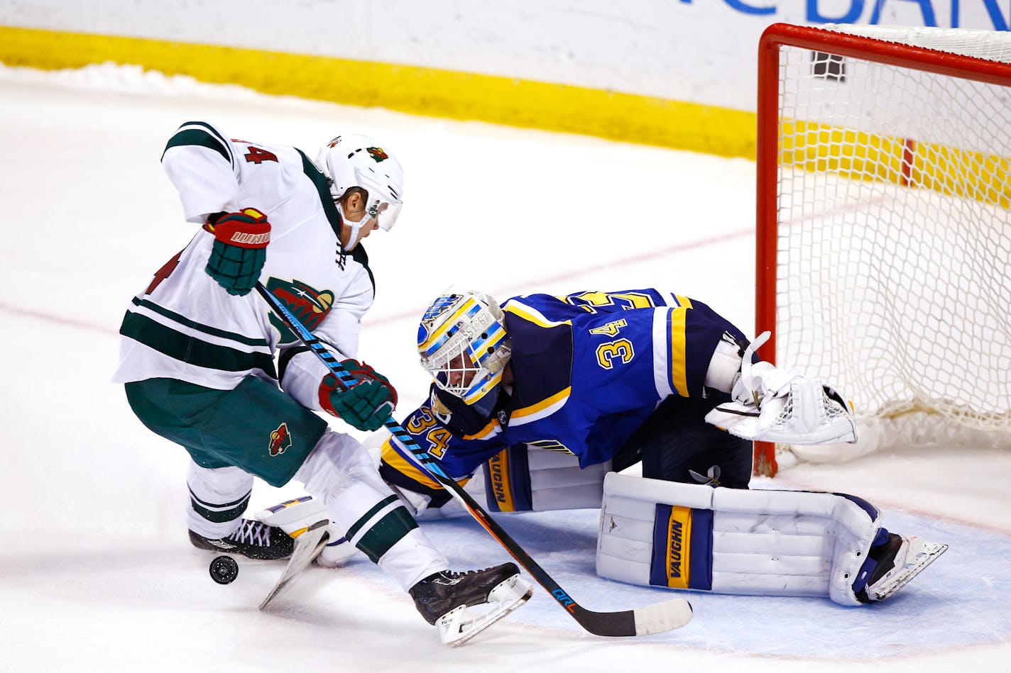 The Wild's Mikael Granlund, left, will play against his brother, Markus, in Vancouver on Tuesday night.