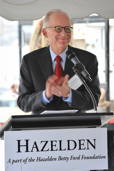 Hazelden CEO Mark Mishek at a groundbreaking ceremony for the expansion of the Hazelden Betty Ford Foundation facility in St. Paul on June 5, 2014.