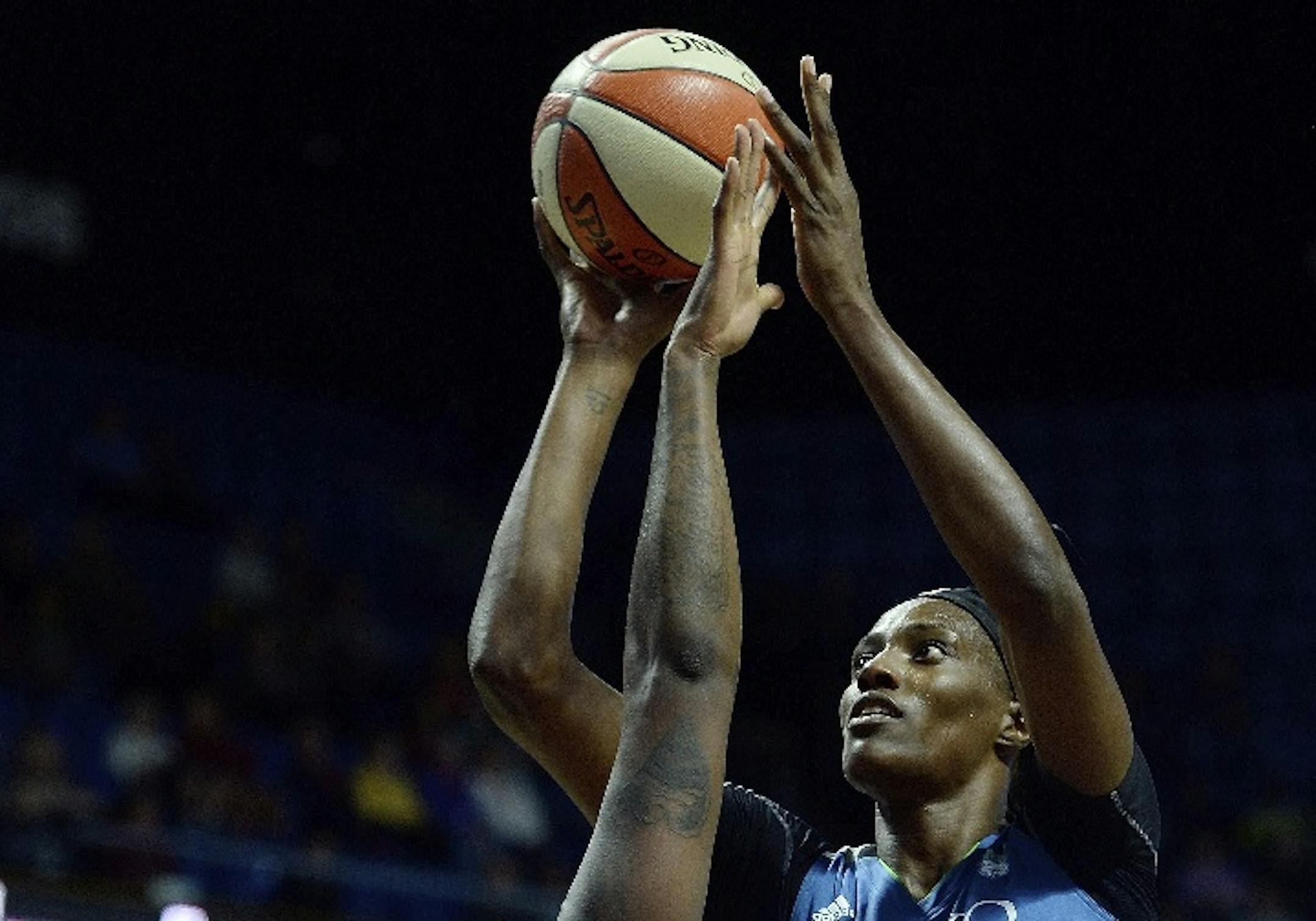 Lynx center Sylvia Fowles (shown during a May 2017 game against Connecticut ) scored a season-high 30 points and the Lynx beat the Dallas Wings 91-74 on Sunday to remain the WNBA's only unbeaten team.